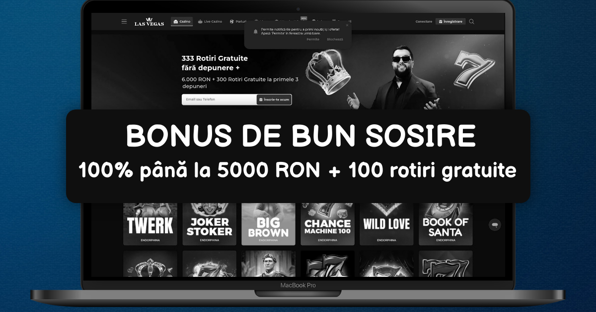 LasVegas Casino: Top sloturi online și cazino mobil România